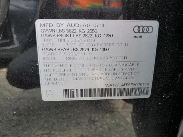 Photo 9 VIN: WA1WGAFP5FA029149 - AUDI Q5 