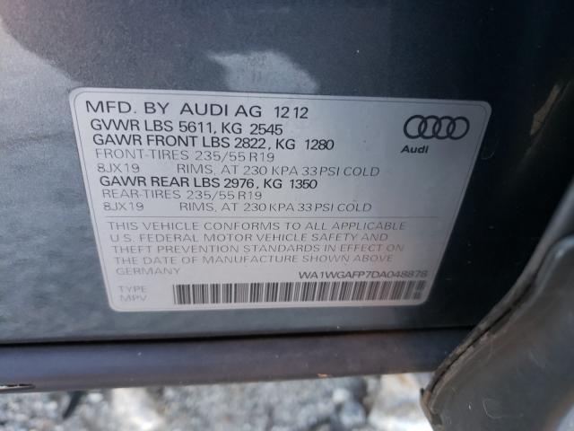 Photo 9 VIN: WA1WGAFP7DA048878 - AUDI Q5 