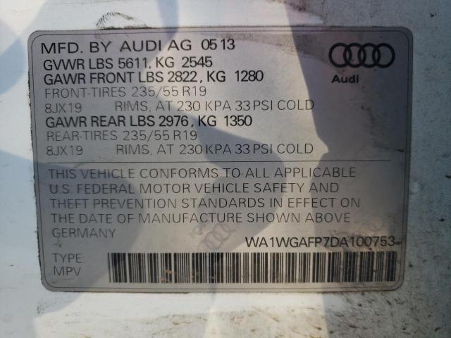 Photo 11 VIN: WA1WGAFP7DA100753 - AUDI Q5 