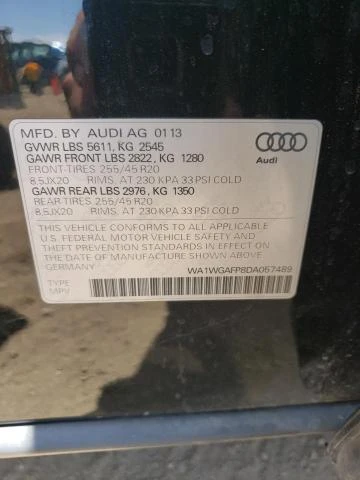 Photo 12 VIN: WA1WGAFP8DA057489 - AUDI Q5 PRESTIG 