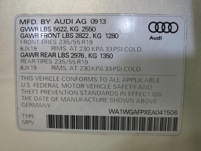 Photo 13 VIN: WA1WGAFPXEA041506 - AUDI Q5 