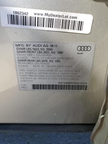 Photo 9 VIN: WA1WGBFP3EA015299 - AUDI Q5 PRESTIG 