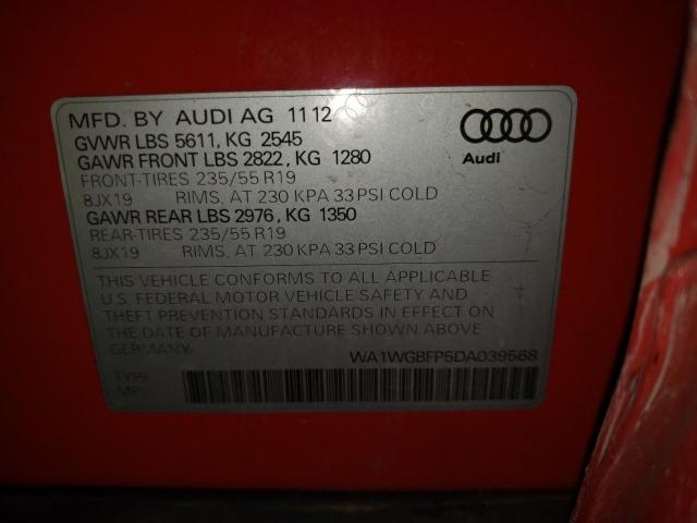 Photo 11 VIN: WA1WGBFP5DA039568 - AUDI Q5 PRESTIG 