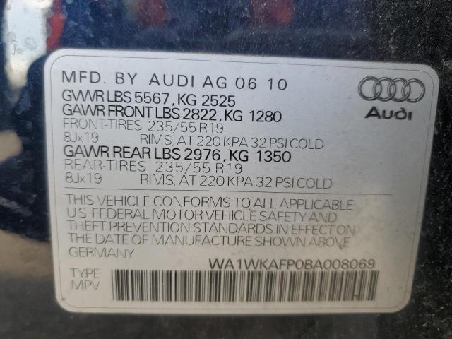 Photo 13 VIN: WA1WKAFP0BA008069 - AUDI Q5 PRESTIG 