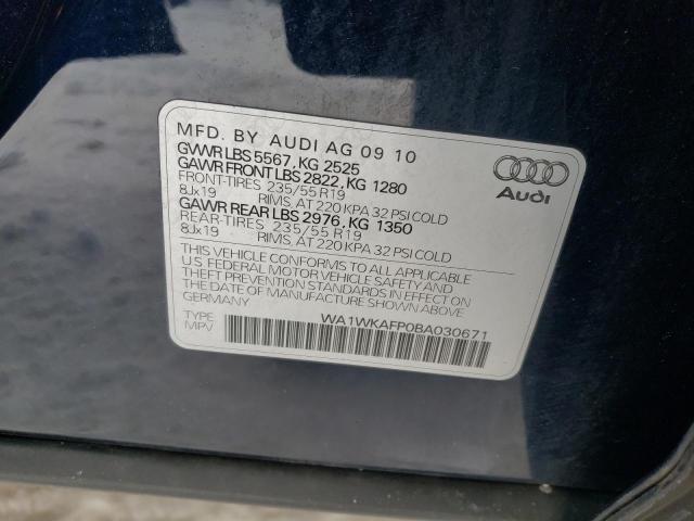 Photo 11 VIN: WA1WKAFP0BA030671 - AUDI Q5 