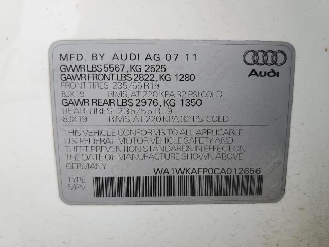 Photo 12 VIN: WA1WKAFP0CA012656 - AUDI Q5 