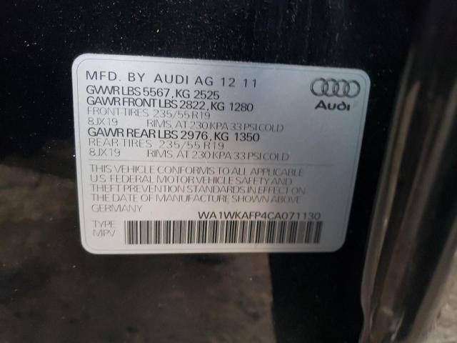 Photo 9 VIN: WA1WKAFP4CA071130 - AUDI Q5 PRESTIG 