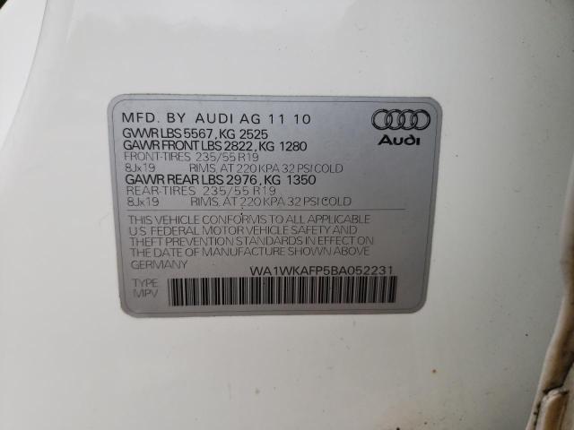 Photo 9 VIN: WA1WKAFP5BA052231 - AUDI Q5 PRESTIG 