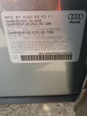 Photo 12 VIN: WA1WKAFP6BA096514 - AUDI Q5 PRESTIG 