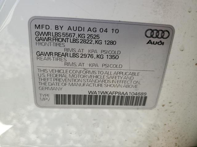 Photo 12 VIN: WA1WKAFP8AA104689 - AUDI Q5 PRESTIG 