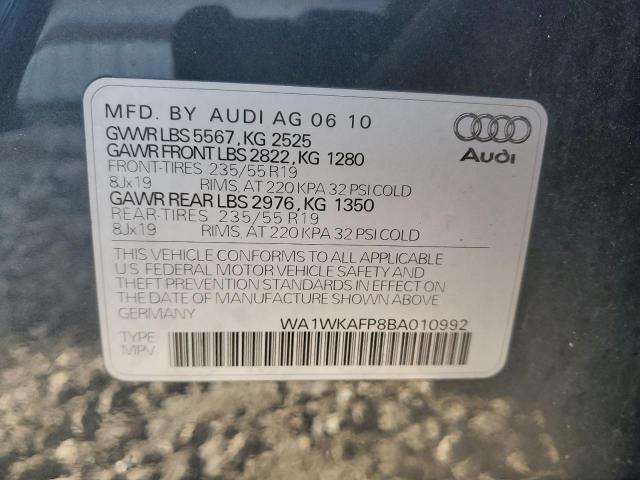 Photo 11 VIN: WA1WKAFP8BA010992 - AUDI Q5 