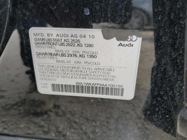 Photo 12 VIN: WA1WKAFP9AA100196 - AUDI Q5 