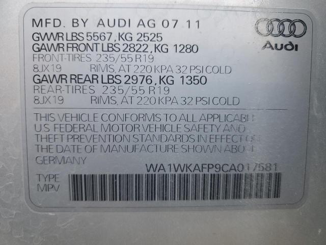 Photo 12 VIN: WA1WKAFP9CA017581 - AUDI Q5 PRESTIG 