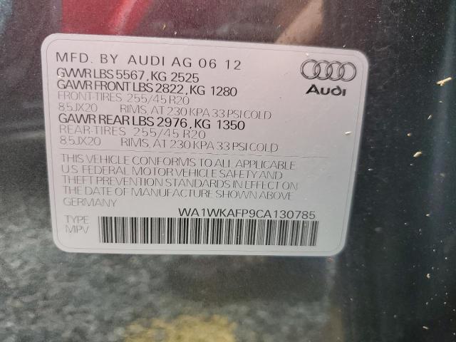 Photo 9 VIN: WA1WKAFP9CA130785 - AUDI Q5 PRESTIG 