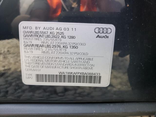 Photo 9 VIN: WA1WKAFPXBA088433 - AUDI Q5 PRESTIG 