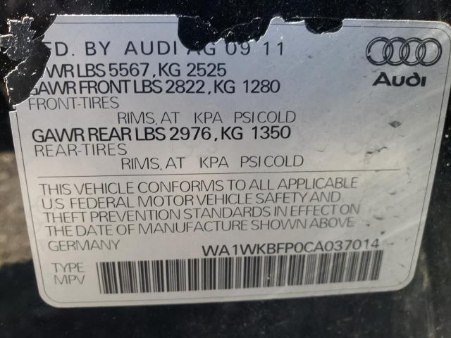 Photo 9 VIN: WA1WKBFP0CA037014 - AUDI Q5 PRESTIG 