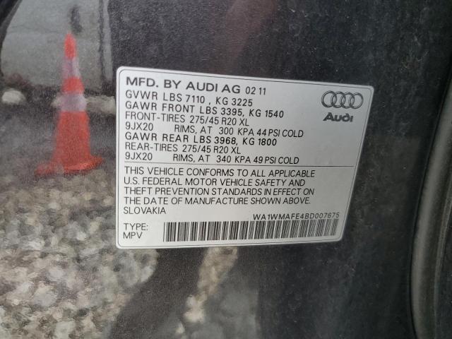 Photo 13 VIN: WA1WMAFE4BD007675 - AUDI Q7 PRESTIG 