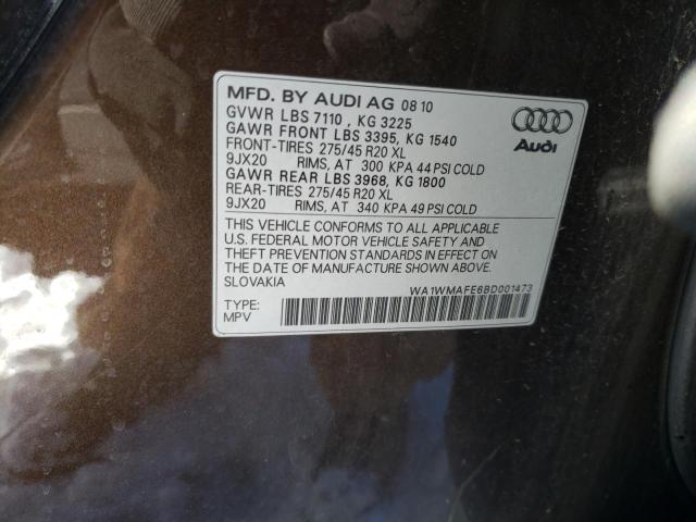 Photo 11 VIN: WA1WMAFE6BD001473 - AUDI Q7 