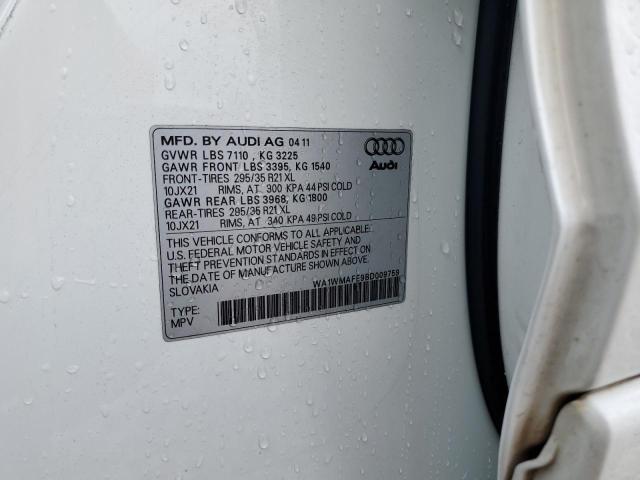 Photo 12 VIN: WA1WMAFE9BD009759 - AUDI Q7 PRESTIG 