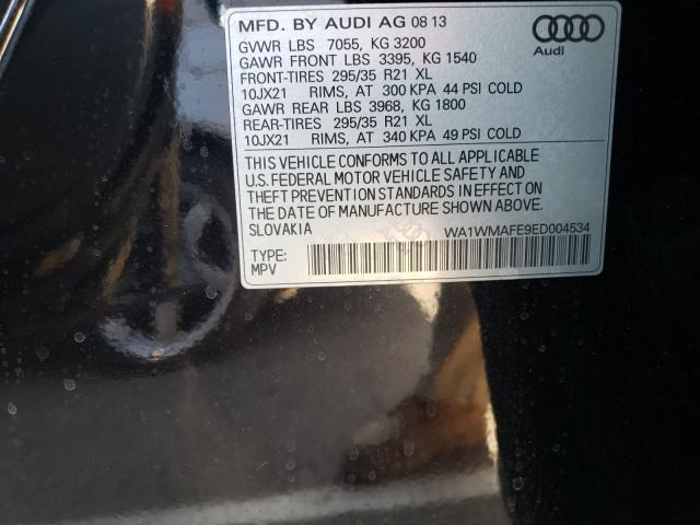 Photo 9 VIN: WA1WMAFE9ED004534 - AUDI Q7 PRESTIG 