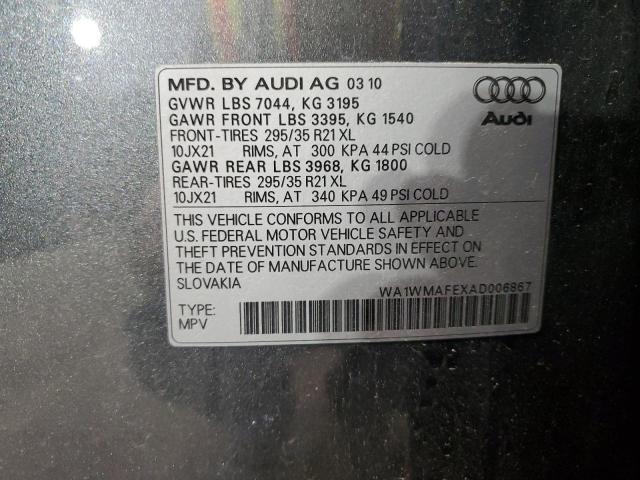 Photo 12 VIN: WA1WMAFEXAD006867 - AUDI Q7 PRESTIG 