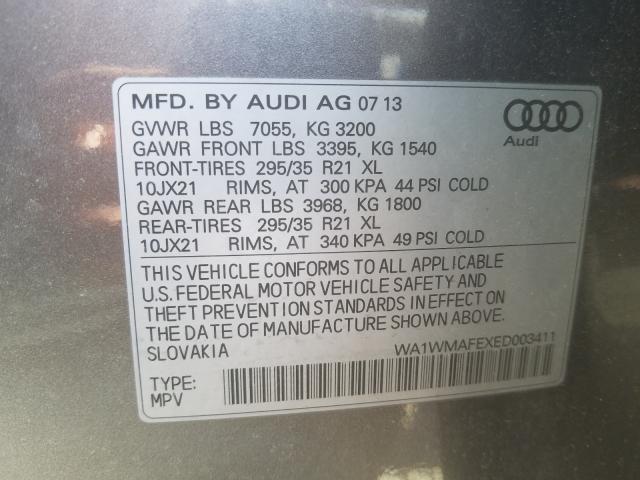 Photo 9 VIN: WA1WMAFEXED003411 - AUDI Q7 