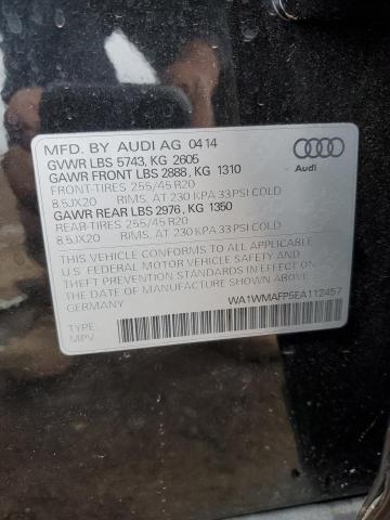 Photo 12 VIN: WA1WMAFP5EA112457 - AUDI Q5 PRESTIG 