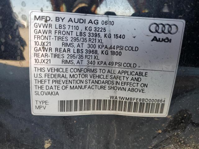 Photo 11 VIN: WA1WMBFE8BD000864 - AUDI Q7 