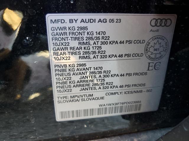 Photo 12 VIN: WA1WXBF76PD023964 - AUDI Q7 TECHNIK 