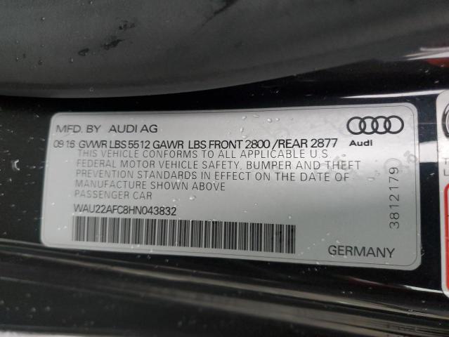 Photo 11 VIN: WAU22AFC8HN043832 - AUDI A7 