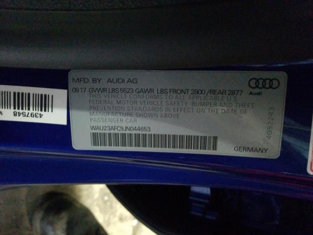 Photo 9 VIN: WAU23AFC9JN044653 - AUDI A7 PRESTIG 