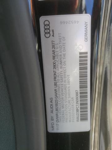 Photo 9 VIN: WAU23BFC7JN060887 - AUDI A7 PRESTIG 