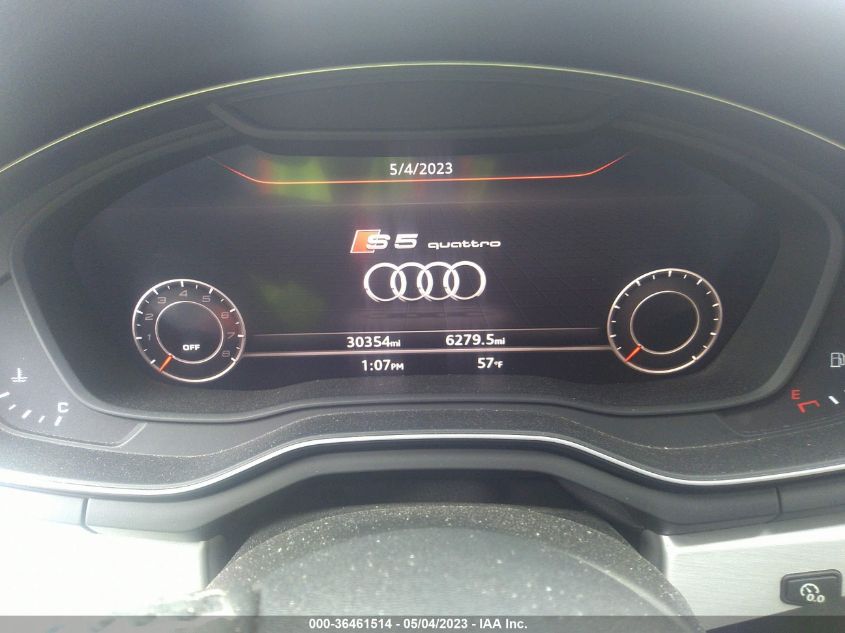 Photo 6 VIN: WAU24GF54JN012243 - AUDI S5 