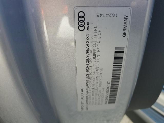 Photo 9 VIN: WAU24GF55KN008137 - AUDI S5 PRESTIG 