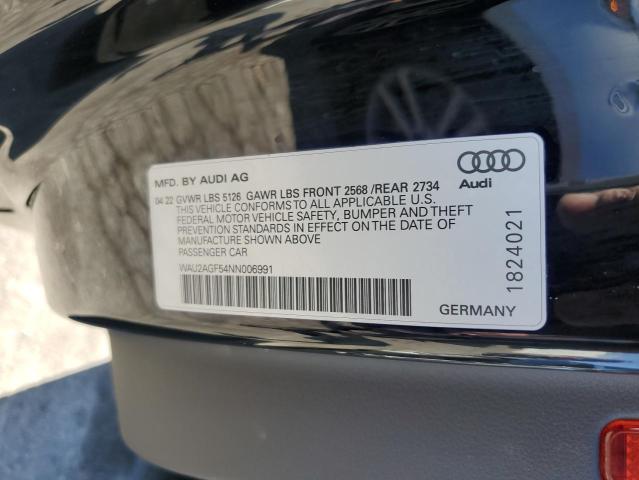 Photo 11 VIN: WAU2AGF54NN006991 - AUDI A5 PREMIUM 