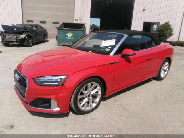 Photo 1 VIN: WAU2AGF57NN006032 - AUDI A5 CABRIOLET 