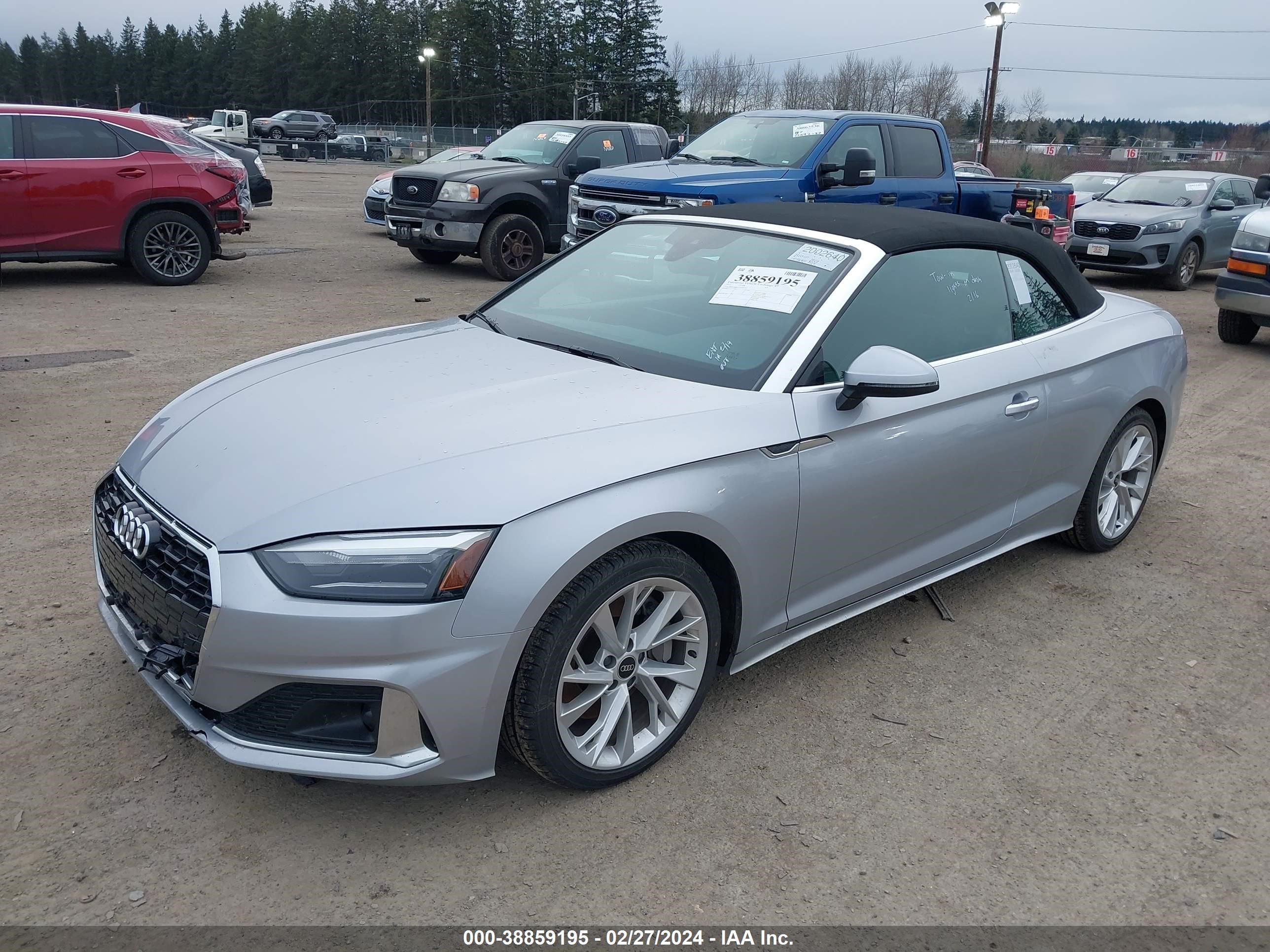 Photo 1 VIN: WAU2AGF57NN007505 - AUDI A5 