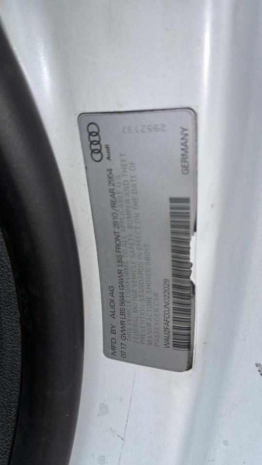 Photo 9 VIN: WAU2FAFC0JN022029 - AUDI S7 