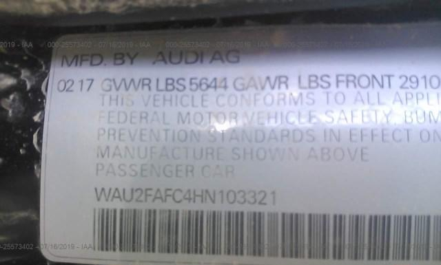 Photo 8 VIN: WAU2FAFC4HN103321 - AUDI S7 