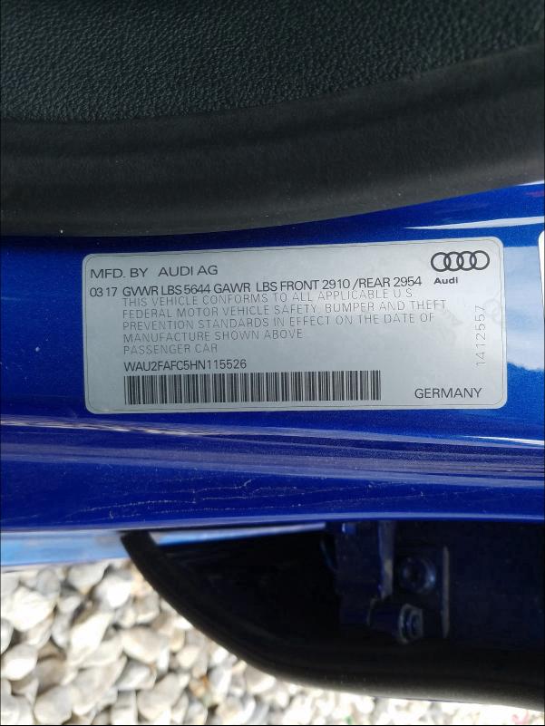 Photo 9 VIN: WAU2FAFC5HN115526 - AUDI S7 SPORTBACK 