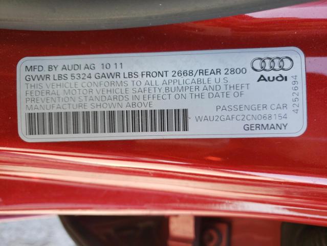 Photo 9 VIN: WAU2GAFC2CN068154 - AUDI A7 PRESTIG 