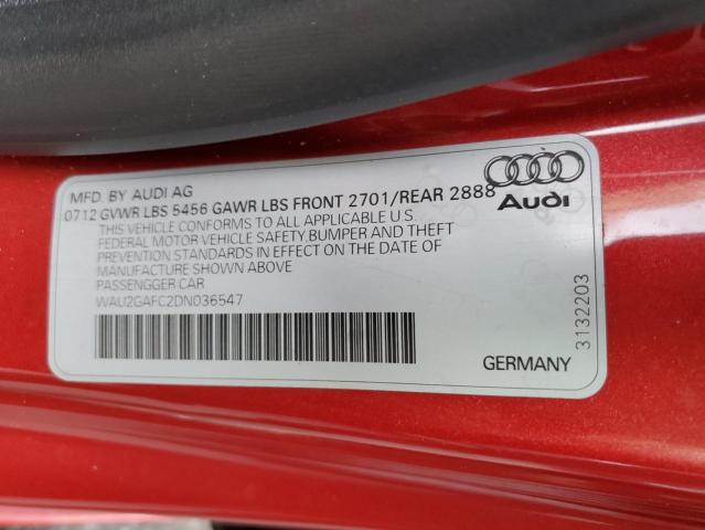 Photo 11 VIN: WAU2GAFC2DN036547 - AUDI A7 