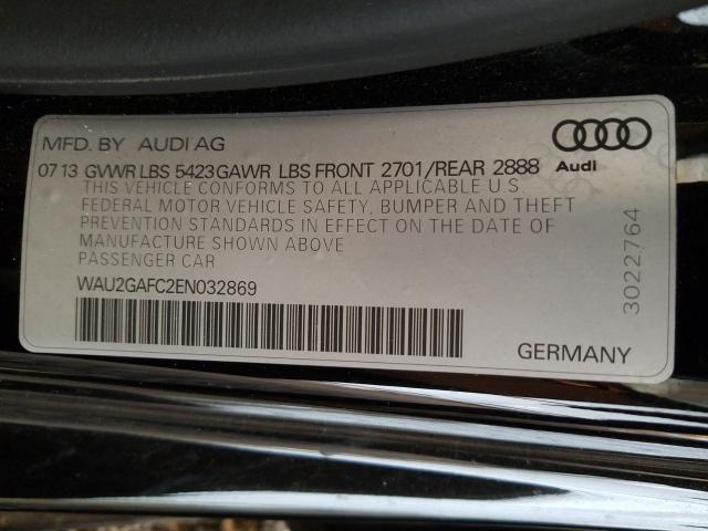 Photo 9 VIN: WAU2GAFC2EN032869 - AUDI A7 PRESTIG 