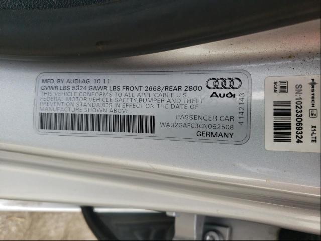 Photo 9 VIN: WAU2GAFC3CN062508 - AUDI A7 PRESTIG 