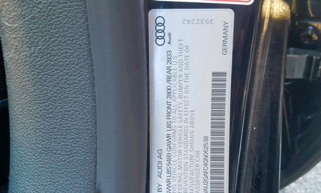 Photo 9 VIN: WAU2GAFC4GN062538 - AUDI A7 SPORTBACK 