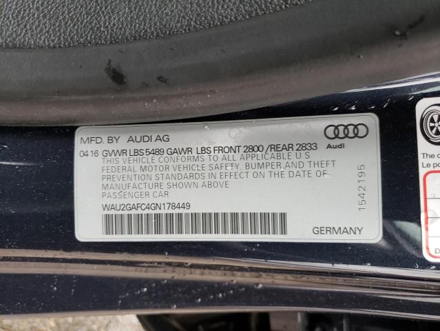 Photo 9 VIN: WAU2GAFC4GN178449 - AUDI A7 SPORTBACK 