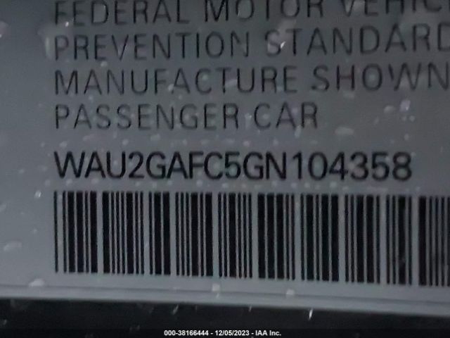 Photo 8 VIN: WAU2GAFC5GN104358 - AUDI A7 