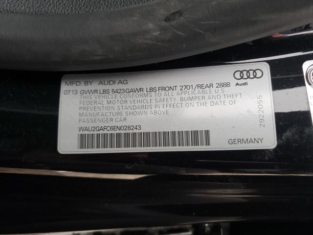 Photo 9 VIN: WAU2GAFC6EN028243 - AUDI A7 PRESTIG 