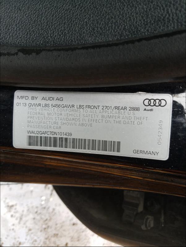 Photo 9 VIN: WAU2GAFC7DN101439 - AUDI A7 PRESTIG 