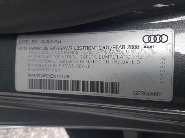 Photo 9 VIN: WAU2GAFCXDN141739 - AUDI A7 PRESTIG 